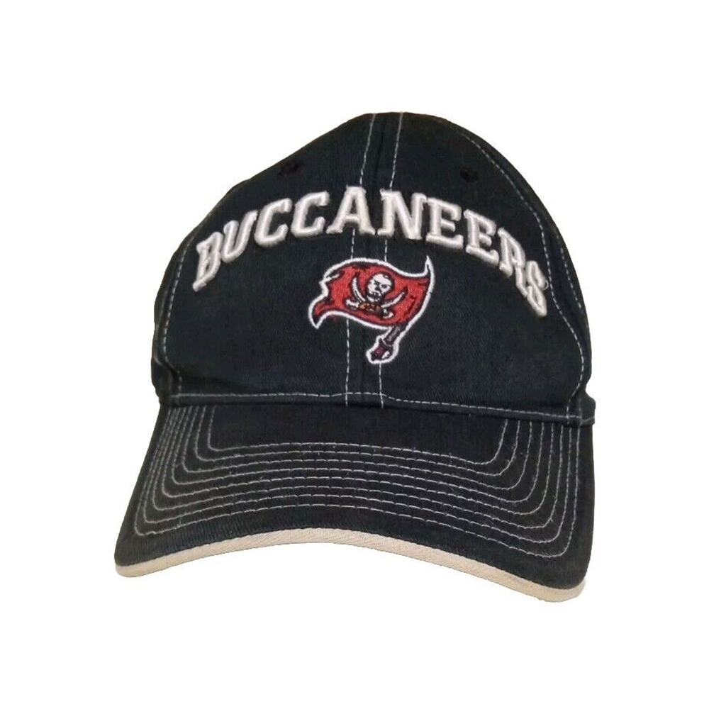 Vtg Tampa Bay Buccaneers Reebok Strapback Adjustable Baseball Hat, Men's OSFM